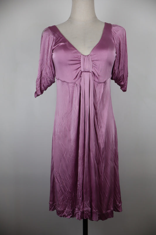 JOHN RICHMOND MAGLIA VESTITO DONNA 44 WOMAN CASUAL VINTAGE T-SHIRT MANICA CORTA