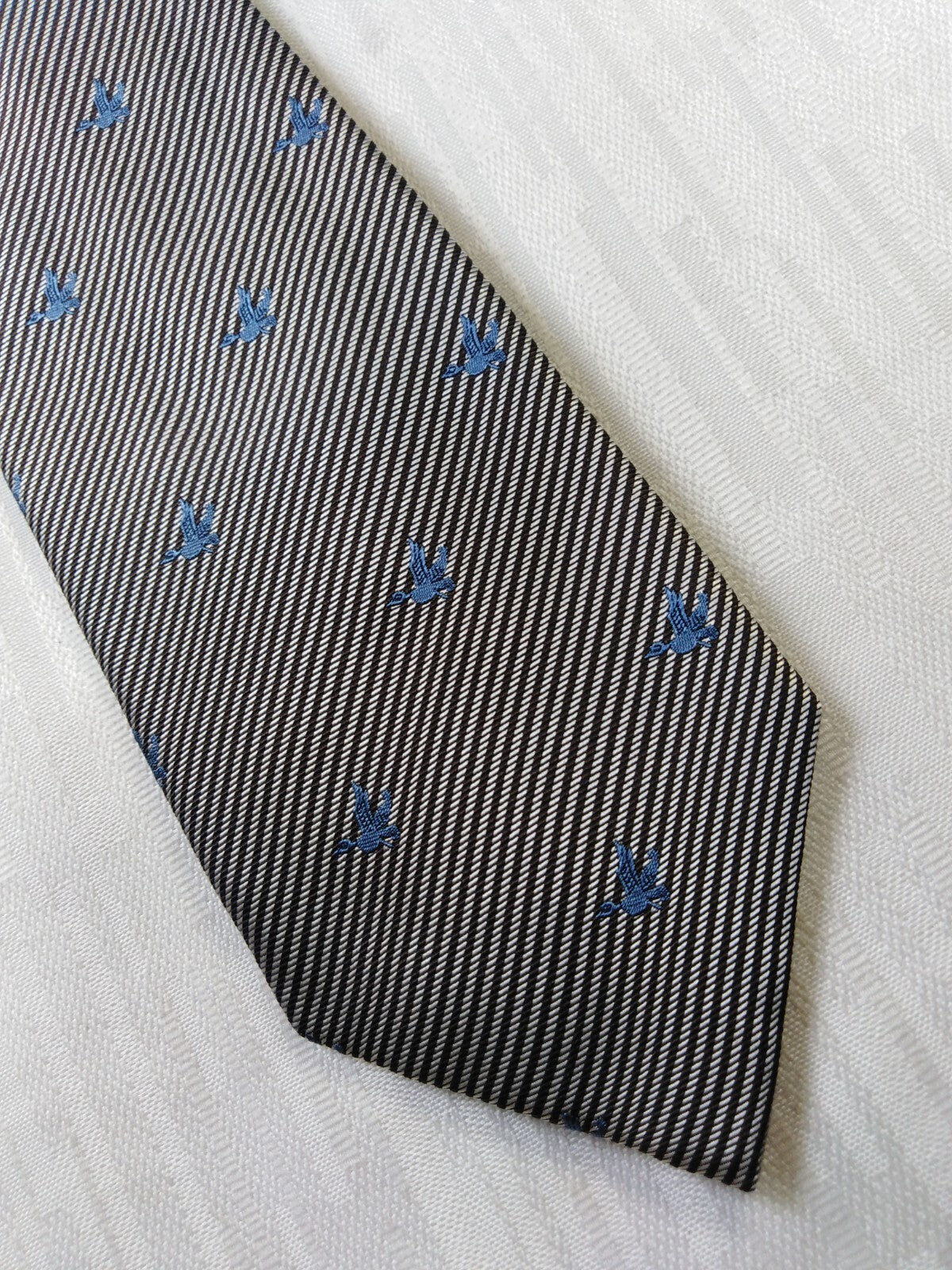 BROOKSFIELD 100% SILK TIE SETA CRAVATTA NECKTIE MADE IN ITALIA CLASSIC