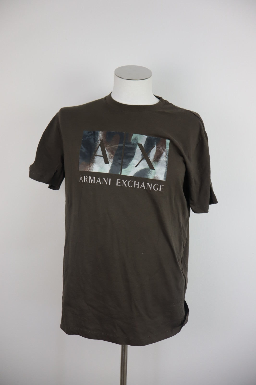 ARMANI EXCHANGE MAGLIA COTONE UOMO TG L MAN T-SHIRT VINTAGE CASUAL COTTON