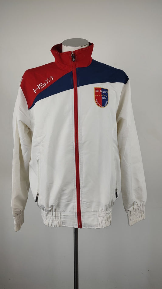 HS GELBISON GIACCA SPORT CALCIO UOMO Tg  L MAN VINTAGE JACKET SOCCER