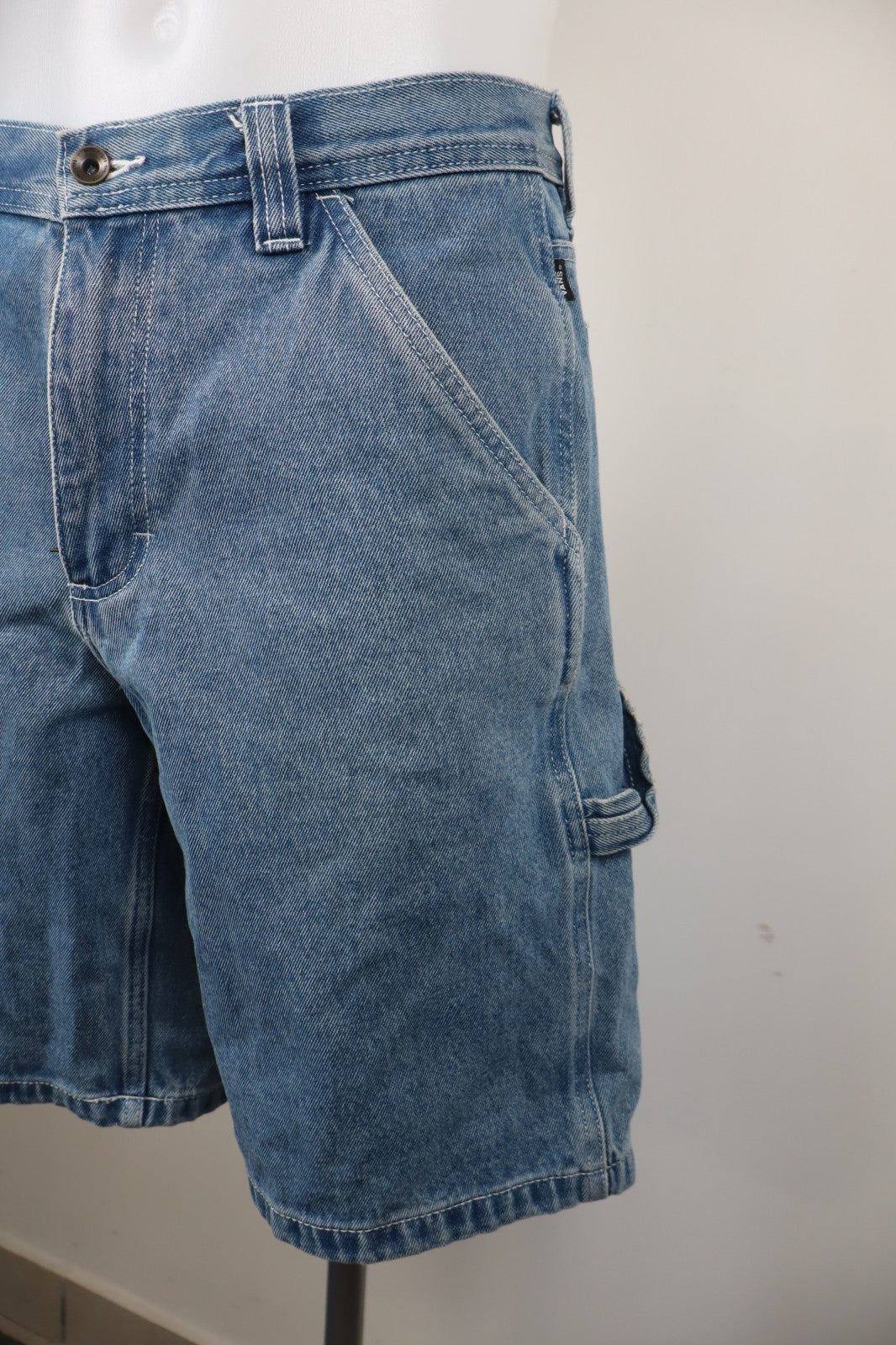 VANS JEANS BERMUDA PANTALONE SHORTS UOMO TG 31 MAN VINTAGE CASUAL PANTS DENIM