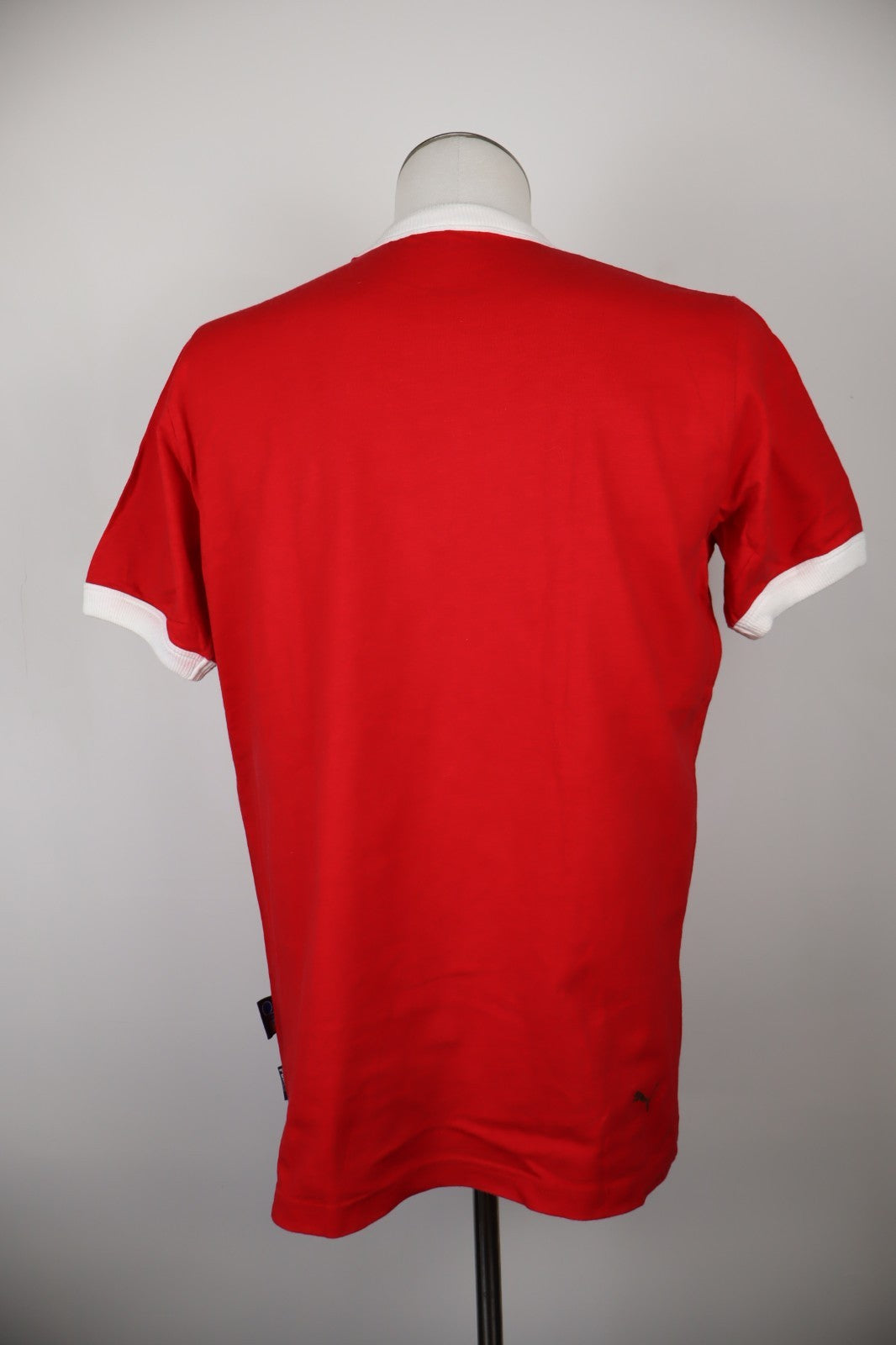 PUMA MAGLIA FORZA AZZURRI COTONE UOMO L MAN T- SHIRT CASUAL VINTAGE COTTON LOGO