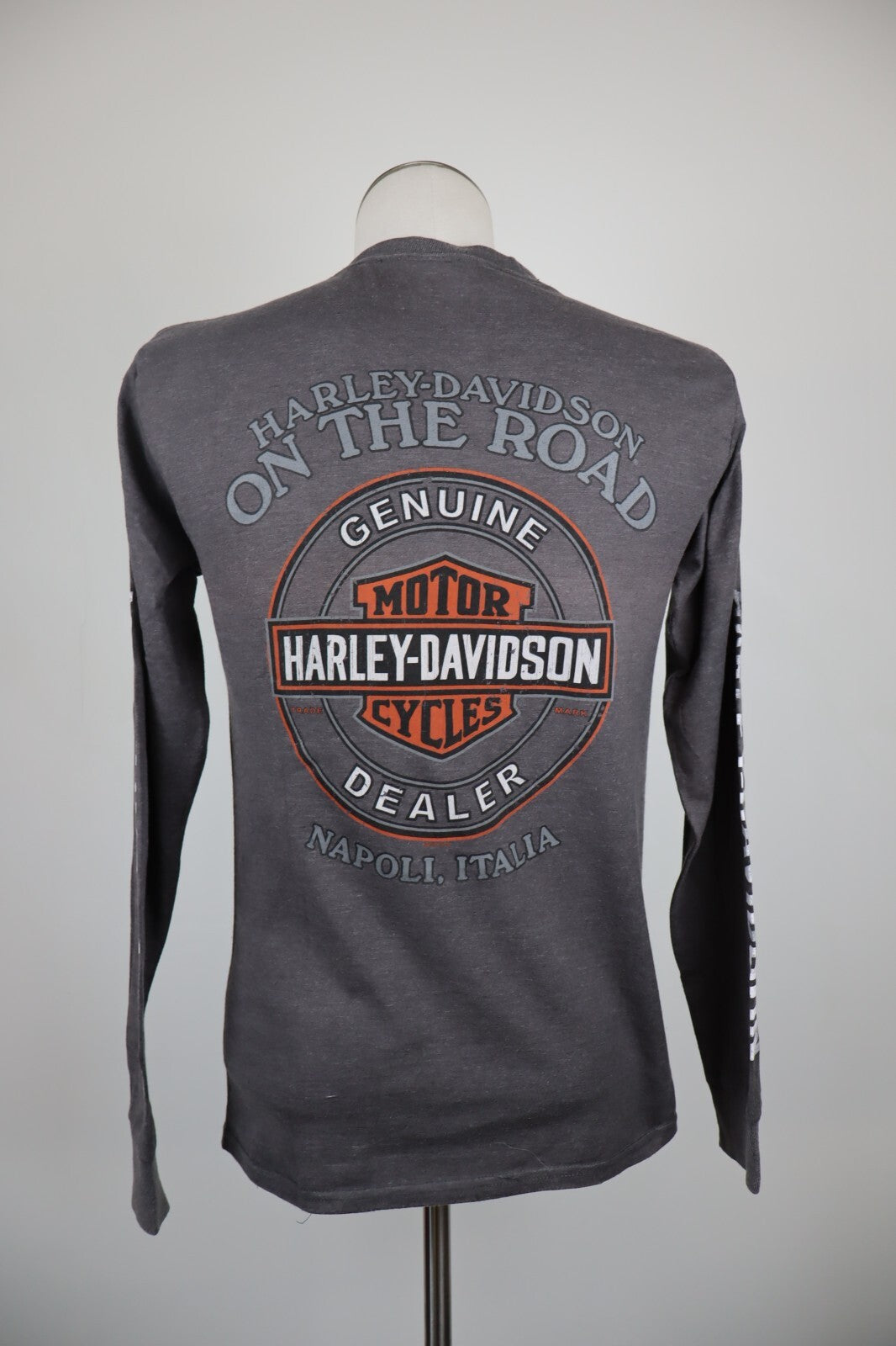 HARLEY DAVIDSON HANES BEEFY-T MAGLIA UOMO COTONE TG S MAN T-SHIRT VINTAGE CASUAL