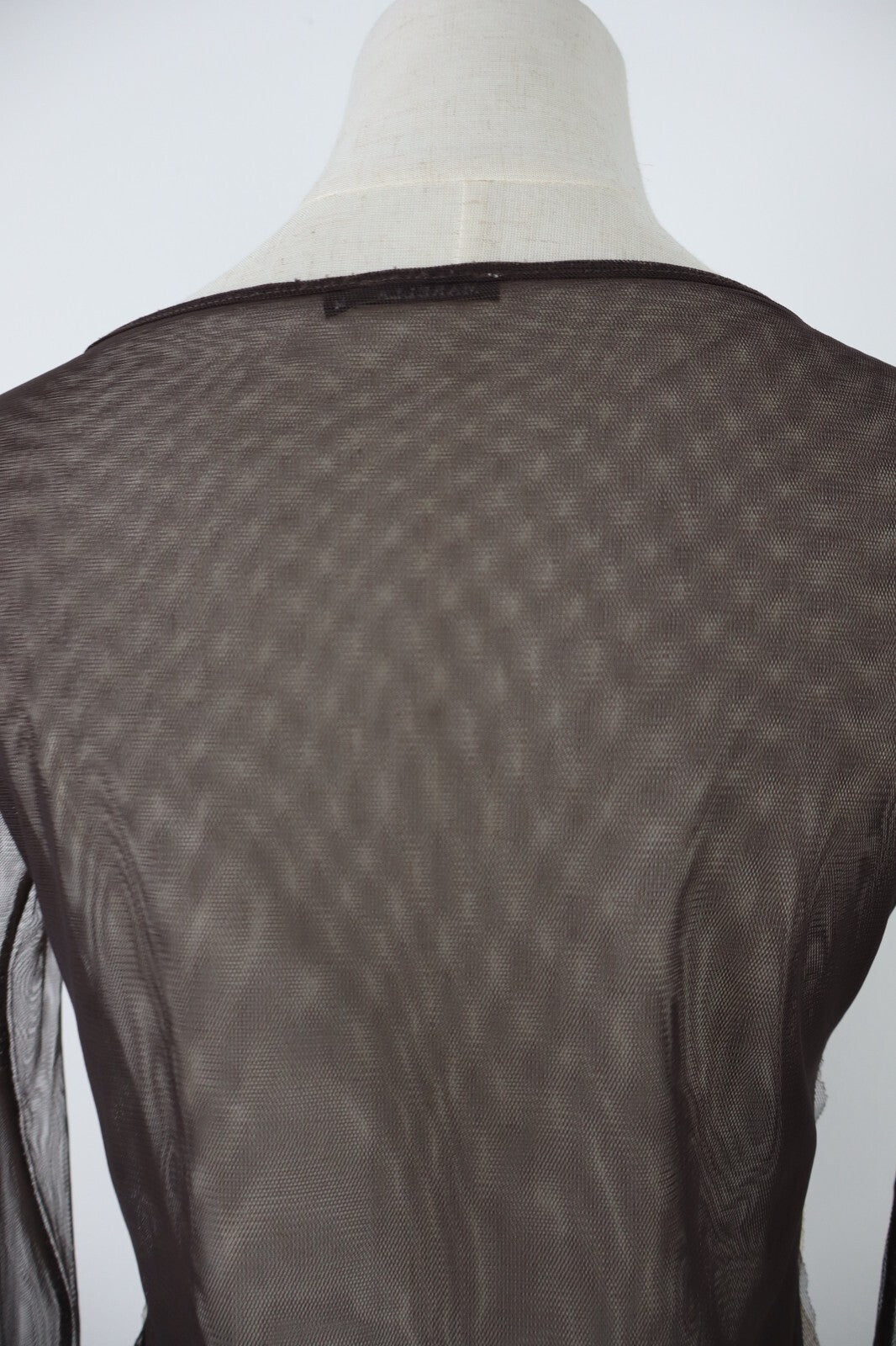 MARELLA MAGLIA DONNA TG. M WOMAN CASUAL VINTAGE T-SHIRT TOP TRASPARENTE