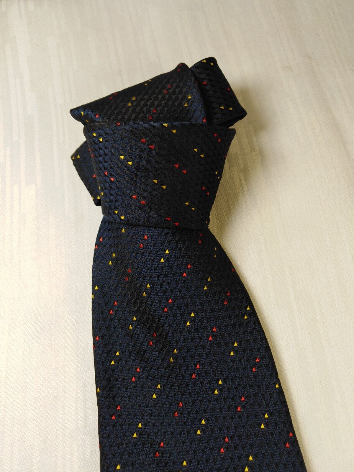 UNGARO 100% SILK TIE SETA CRAVATTA NECKTIE MADE IN ITALIA CLASSIC