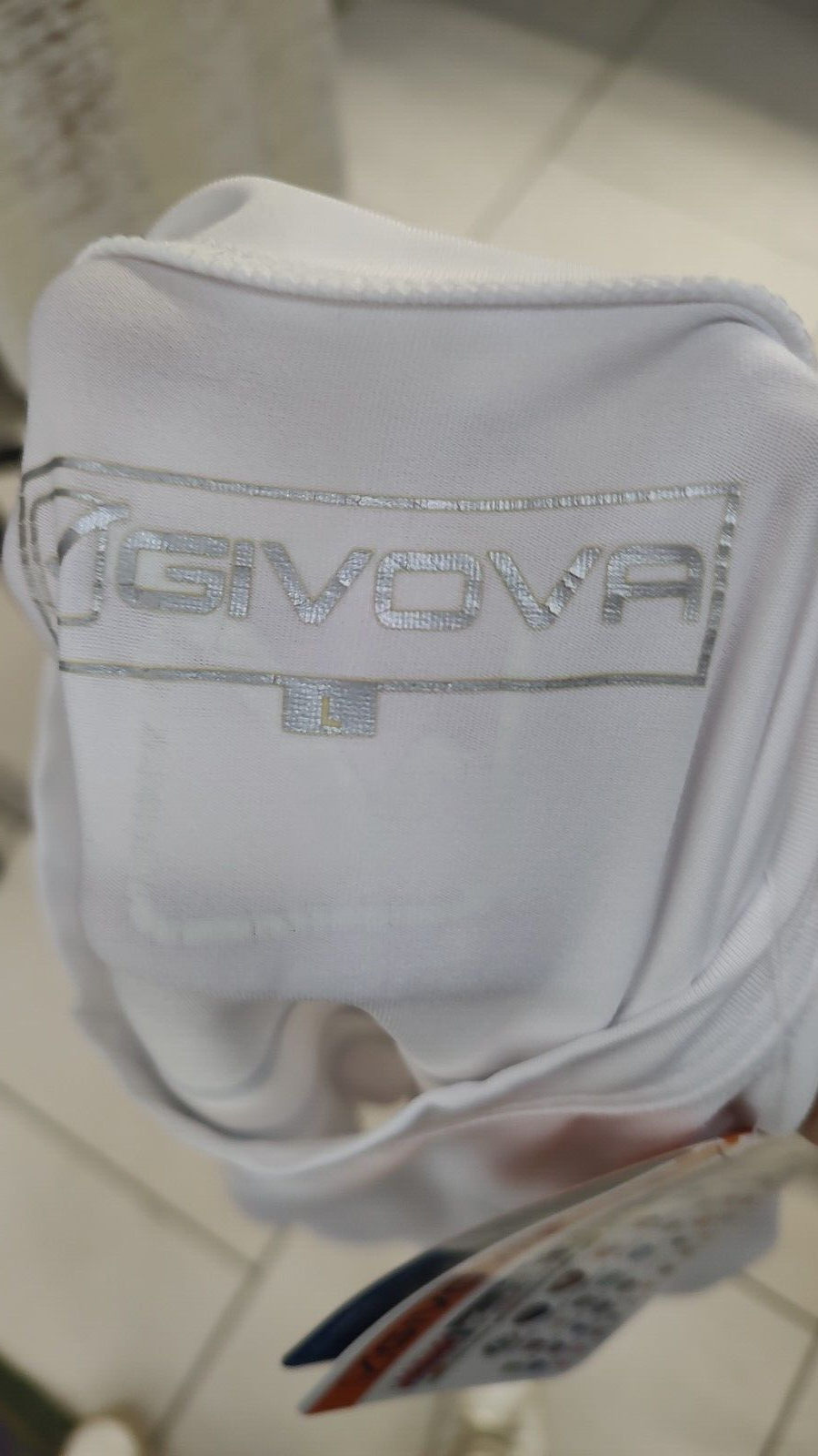 GIVOVA AVELLINO MAGLIA CALCIO UOMO Tg L SOCCER JERSEY TRIKOT TRAINING CON TAG