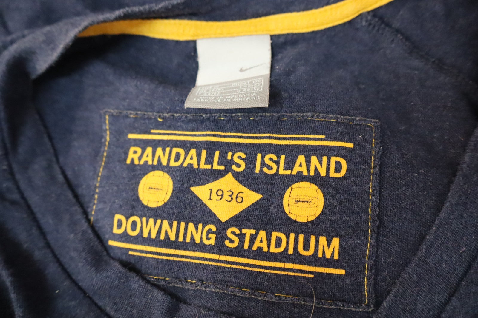 NIKE RANDALL'S ISLAND MAGLIA DONNA COTONE TG. M WOMAN CASUAL VINTAGE T-SHIRT