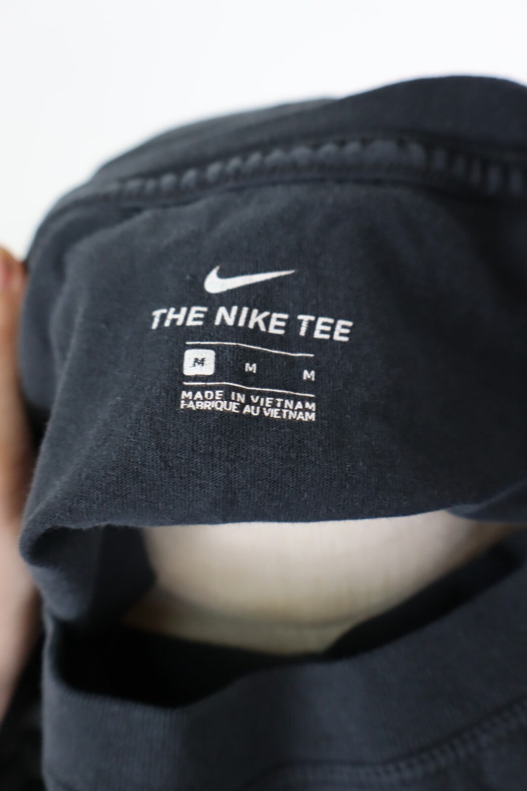 NIKE MAGLIA DONNA TG. M WOMAN CASUAL VINTAGE T-SHIRT COTONE CROP TOP