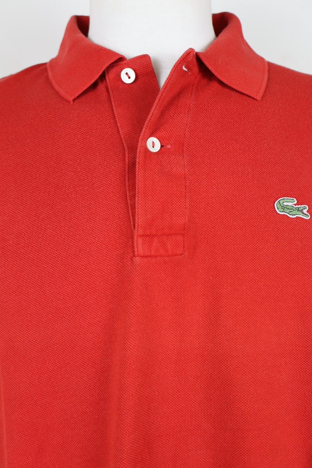 LACOSTE POLO MAGLIA UOMO COTONE TG. 6 MAN COTTON SHIRT CASUAL VINTAGE COTTON