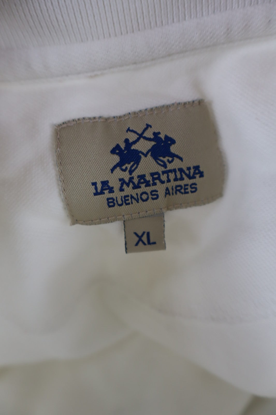 LA MARTINA POLO MAGLIA UOMO TG XL MAN COTONE SHIRT CASUAL VINTAGE