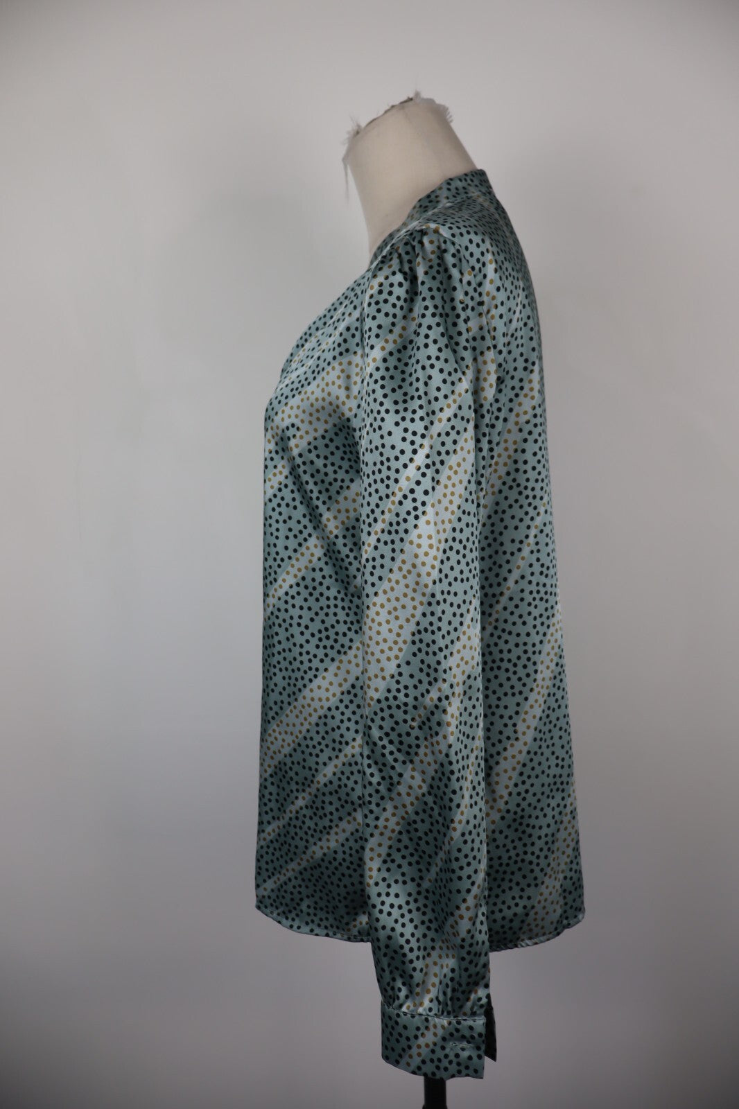 EMME MARELLA CAMICIA BLUSA DONNA TG. 44 WOMAN SHIRT CASUAL VINTAGE POIS