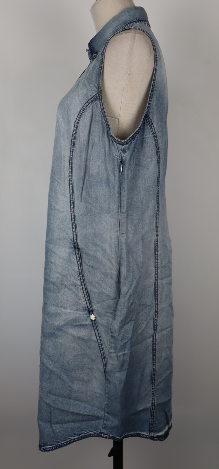MURPHY & NYE VESTITO DONNA TG. L WOMAN CASUAL VINTAGE DRESS DENIM