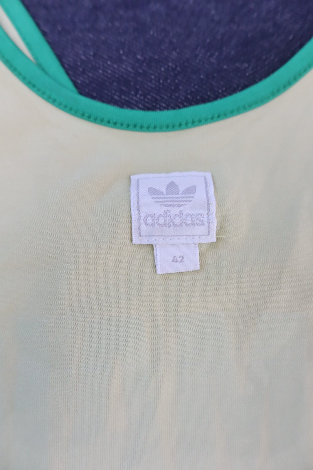 ADIDAS CANOTTA MAGLIA DONNA TG 42 JAMAICA WOMAN CASUAL VINTAGE T-SHIRT TOP