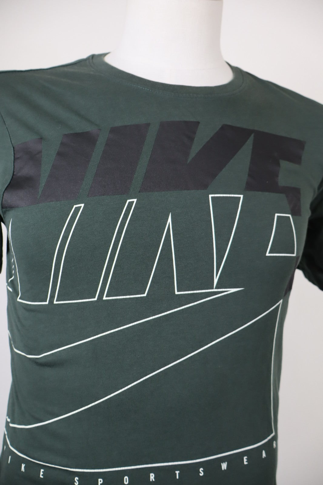 NIKE  MAGLIA T-SHIRT UOMO TG. S MAN SHIRT CASUAL VINTAGE COTONE LOGO