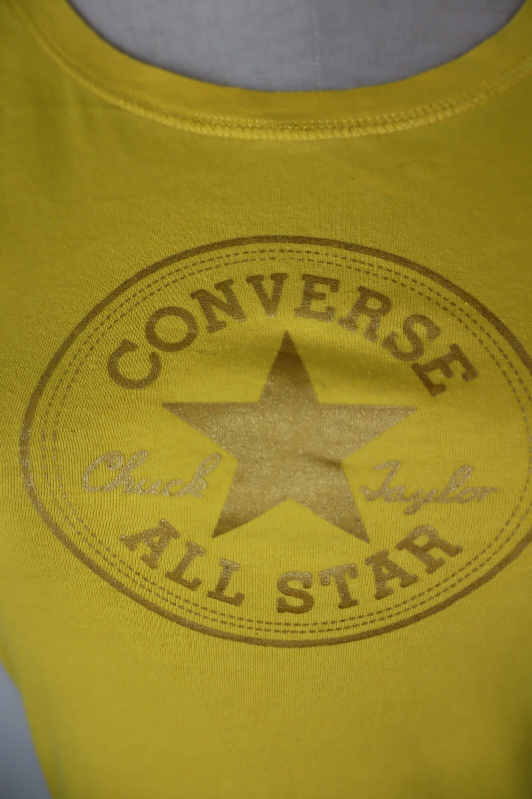 CONVERSE MAGLIA DONNA TG. S WOMAN CASUAL VINTAGE T-SHIRT TOP COTONE