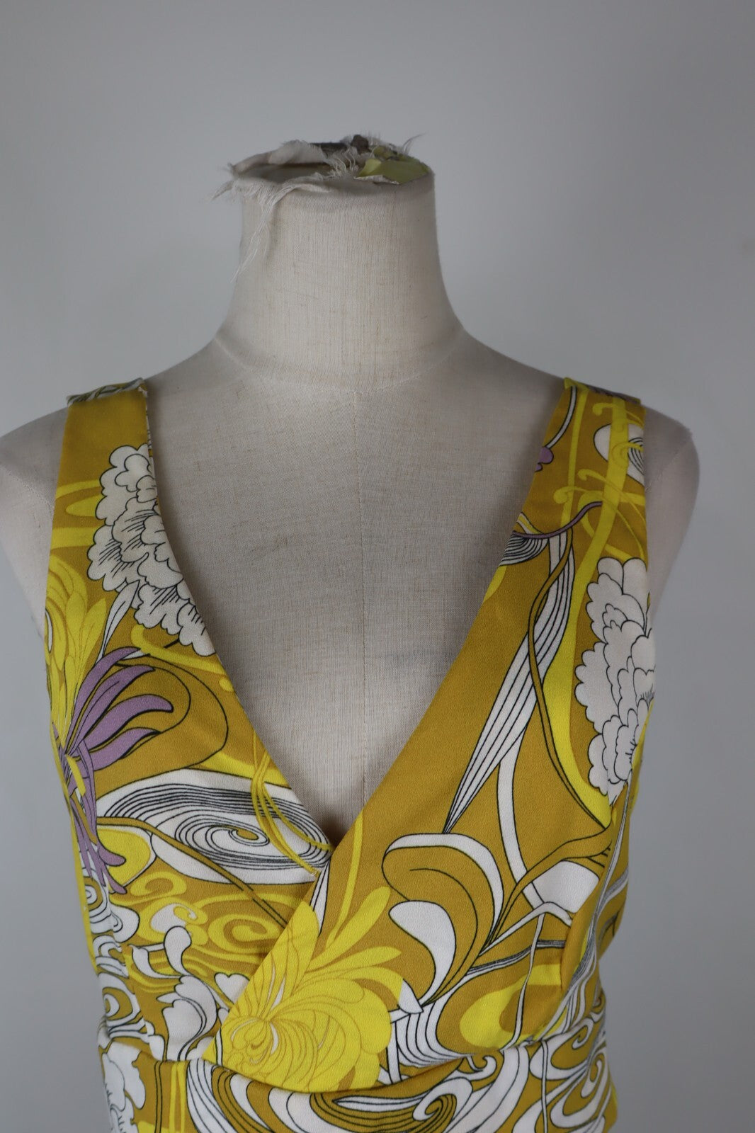 COVERI FACTORY VESTITO ABITO DONNA TG. L  WOMAN CASUAL VINTAGE DRESS