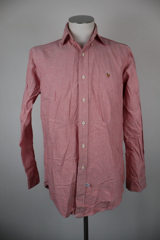 RALPH LAUREN CAMICIA UOMO TG. 15 MAN CASUAL VINTAGE SHIRT COTONE COTTON