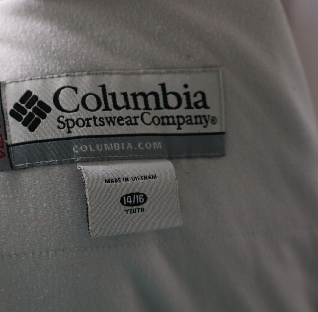 COLUMBIA GIUBBINO TECNICO RAGAZZO BOY  TG 14 16 ANNI MAN CASUAL VINTAGE JACKET