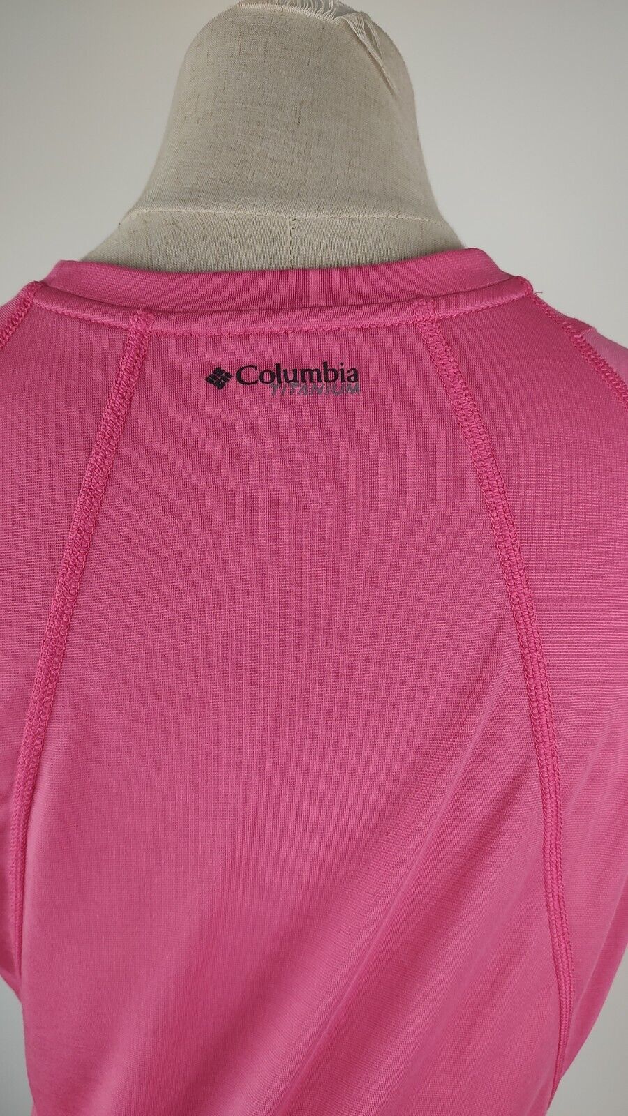 COLUMBIA MAGLIA DONNA TG. S WOMAN CASUAL VINTAGE T-SHIRT COTONE