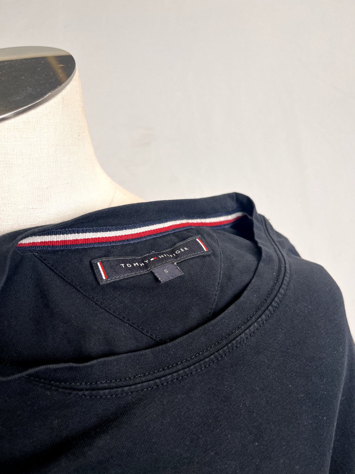 TOMMY JEANS HILFIGER MAGLIA COTONE UOMO TG. S MAN T- SHIRT CASUAL VINTAGE COTTON