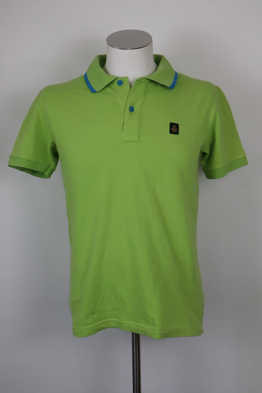 REFRIGIWEAR MAGLIA POLO COTONE UOMO TG. S MAN T-SHIRT CASUAL VINTAGE COTONE