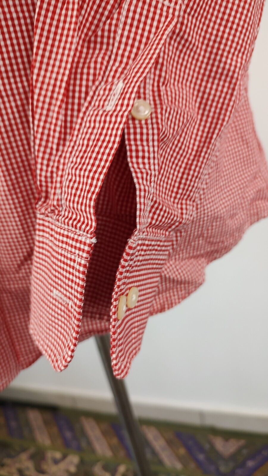 TOMMY HILFIGER CAMICIA UOMO COTONE TG. S MAN CASUAL VINTAGE SHIRT