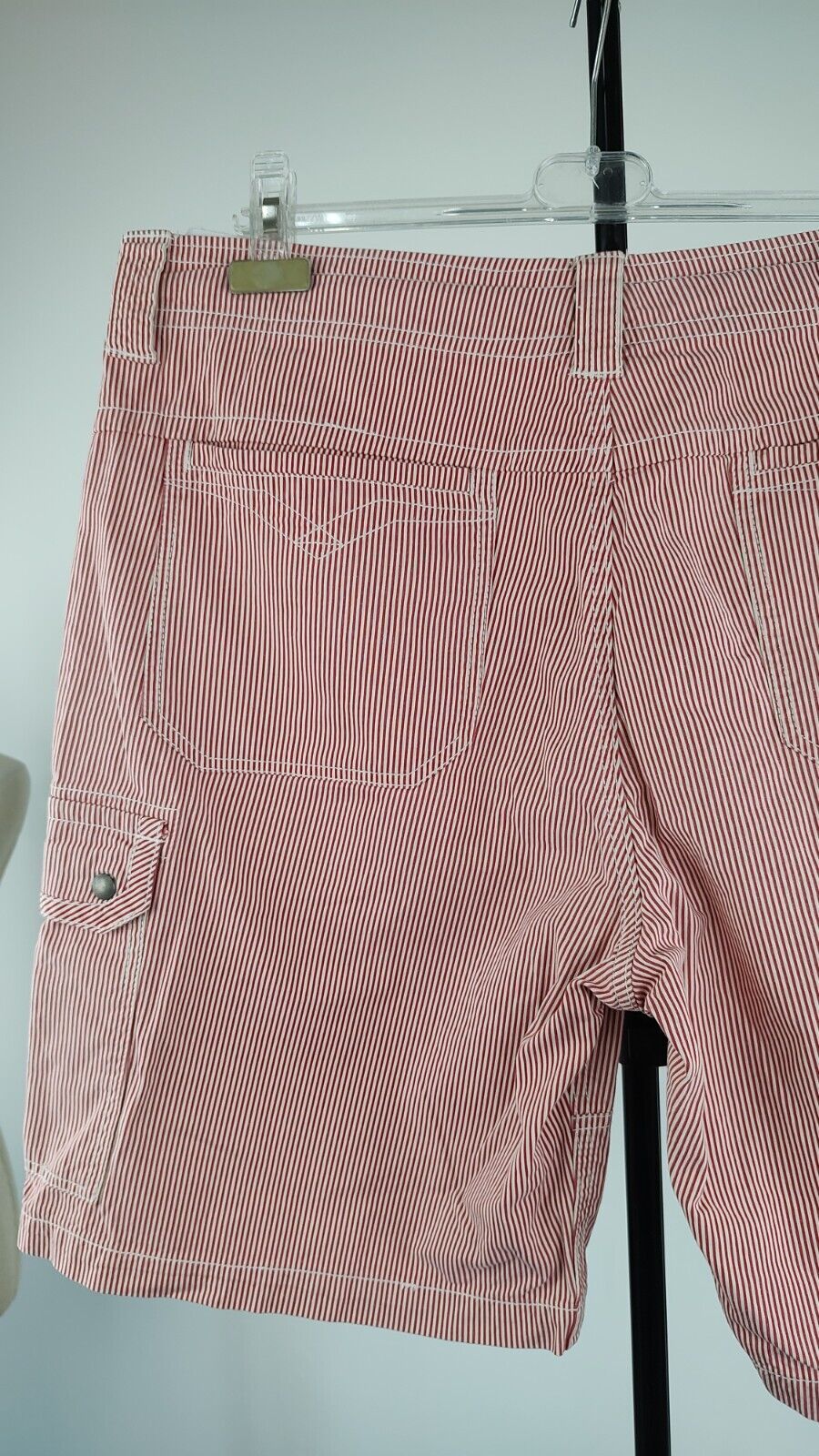 REPLAY BLUE JEANS PANTALONI BERMUDA COTONE UOMO TG. 38 MAN PANTS CASUAL VINTAGE
