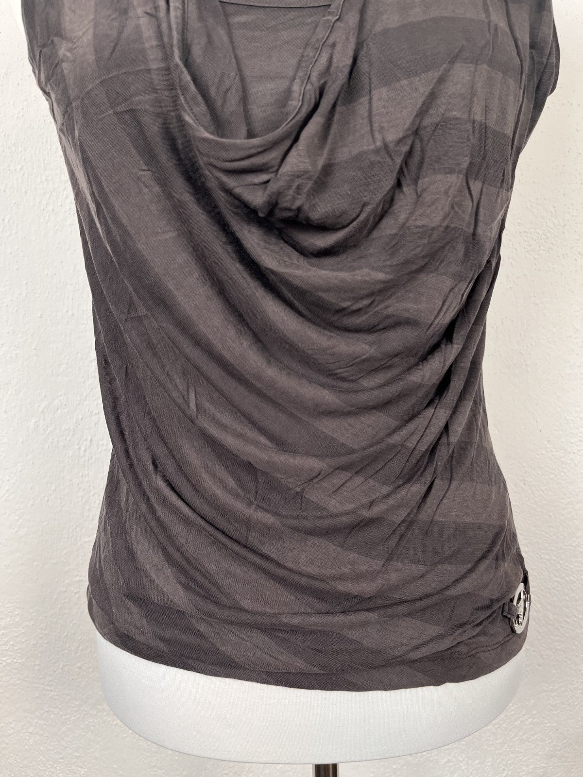 TRUSSARDI JEANS CANOTTA MAGLIA TOP DONNA TG S WOMAN CASUAL VINTAGE SHIRT