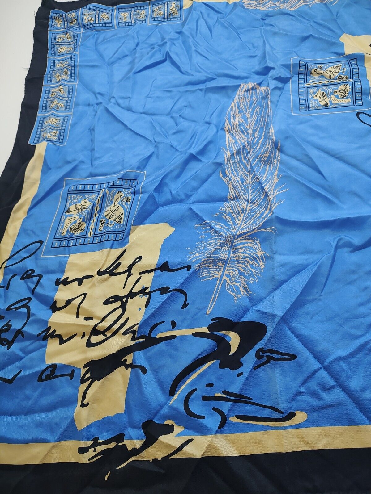 FOULARD 100% SILK SETA SCARVES SCARF SQUARE MADE IN ITALY