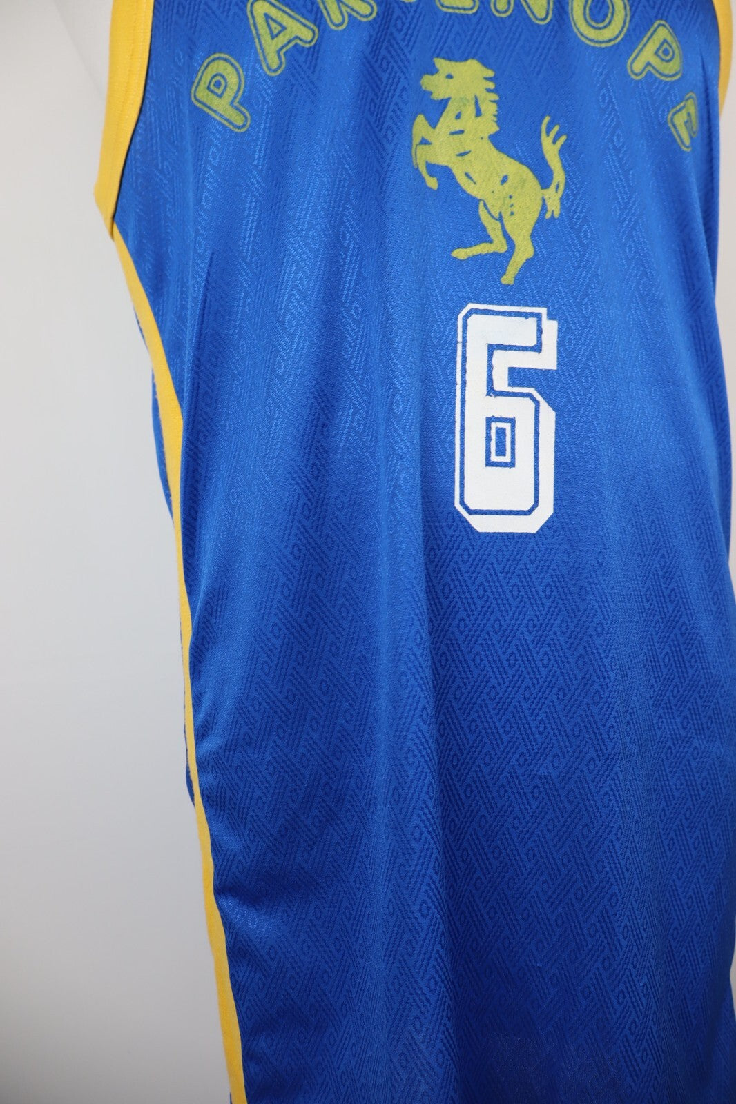 PARTENOPE N 6 CANOTTA MAGLIA UOMO TG. 52 MAN T-SHIRT BASKET SPORT PALLACANESTRO