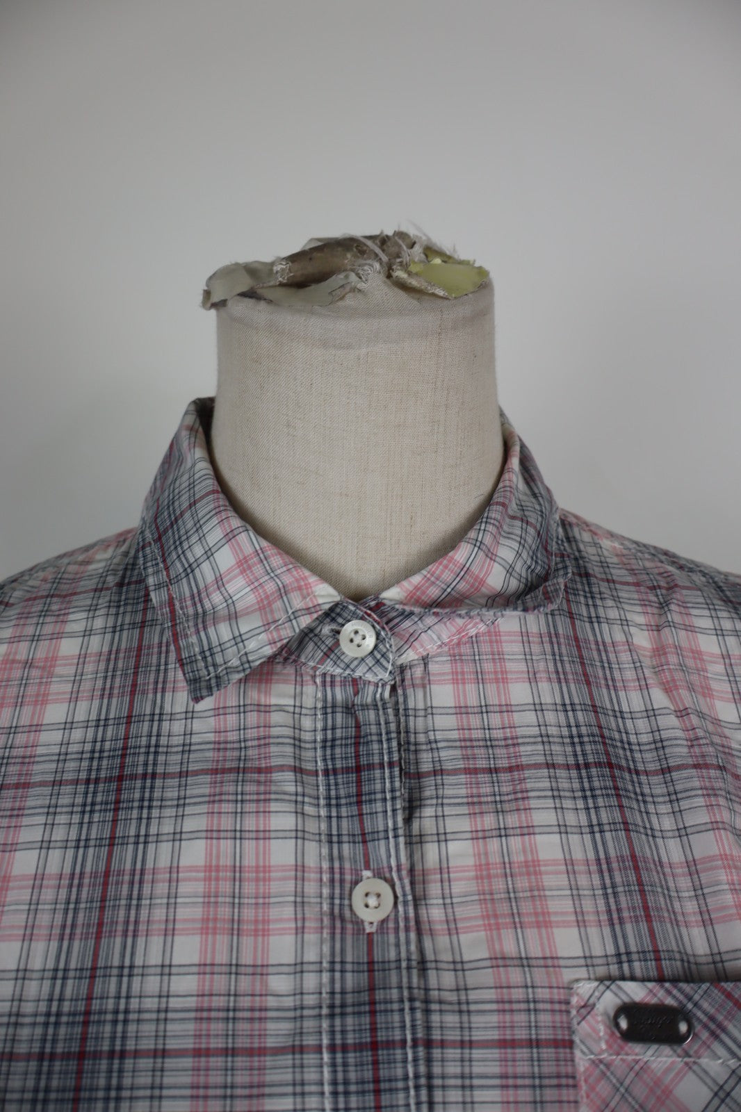 TOMMY HILFIGER DENIM CAMICIA DONNA TG M WOMAN SHIRT CASUAL VINTAGE COTONE