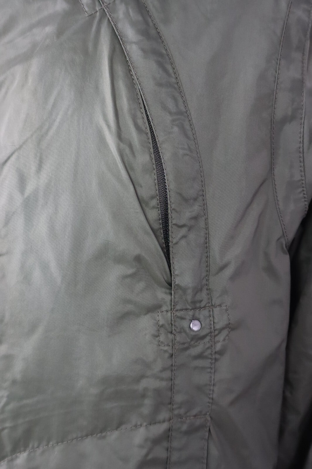 GAS GIUBBINO IMPERMEABILE UOMO L MAN GIACCA VINTAGE SPORT RICHIUDIBILE