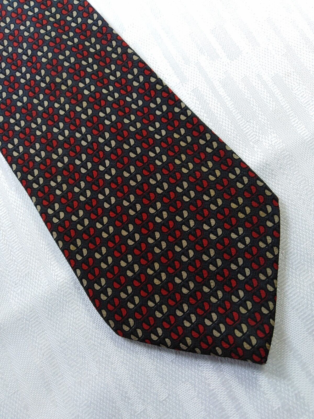 VALENTINO 100% SETA SILK TIE CRAVATTA NECKTIE MADE ITALY VINTAGE CLASSIC