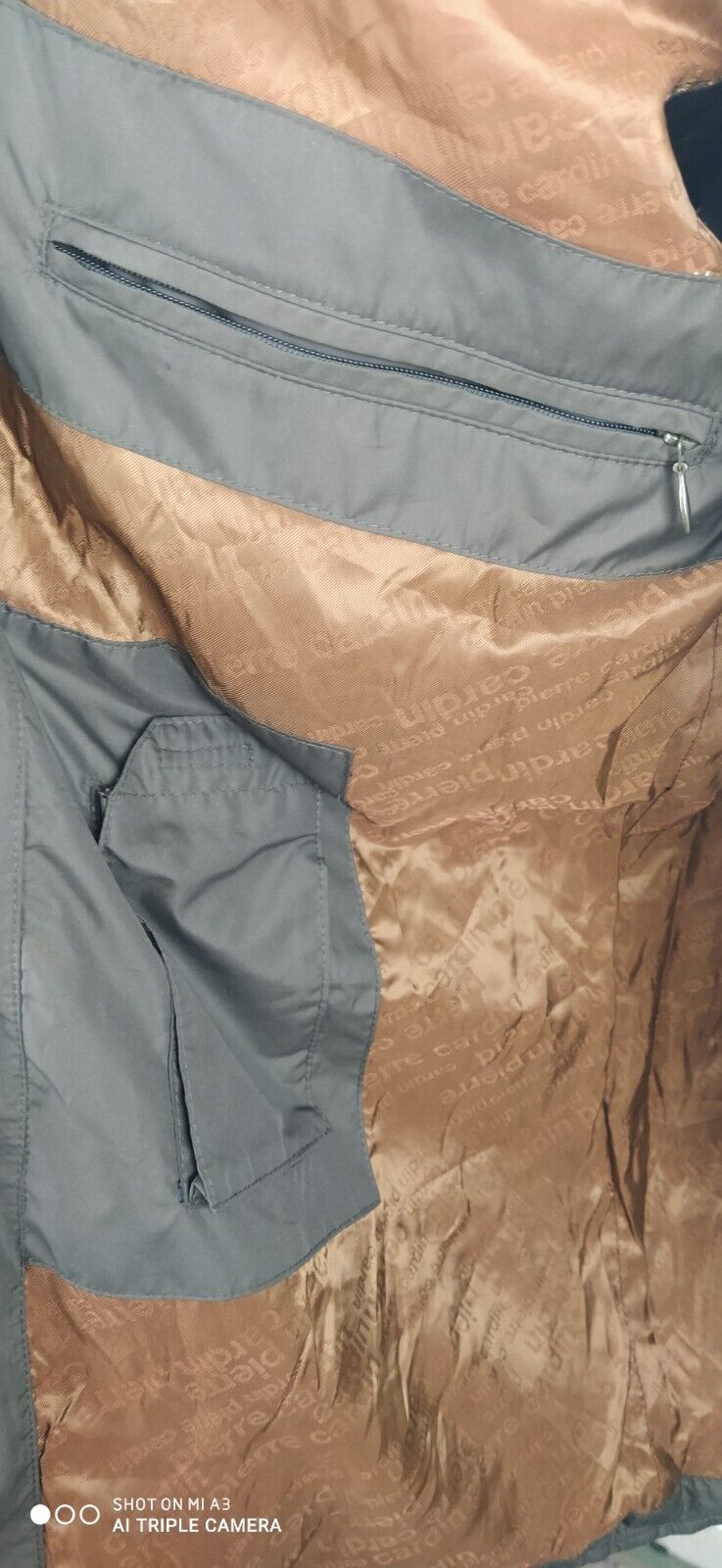 PIERRE CARDIN GIUBBINO PIUMINO UOMO Tg 50 VINTAGE MAN JACKET GIACCA CASUAL