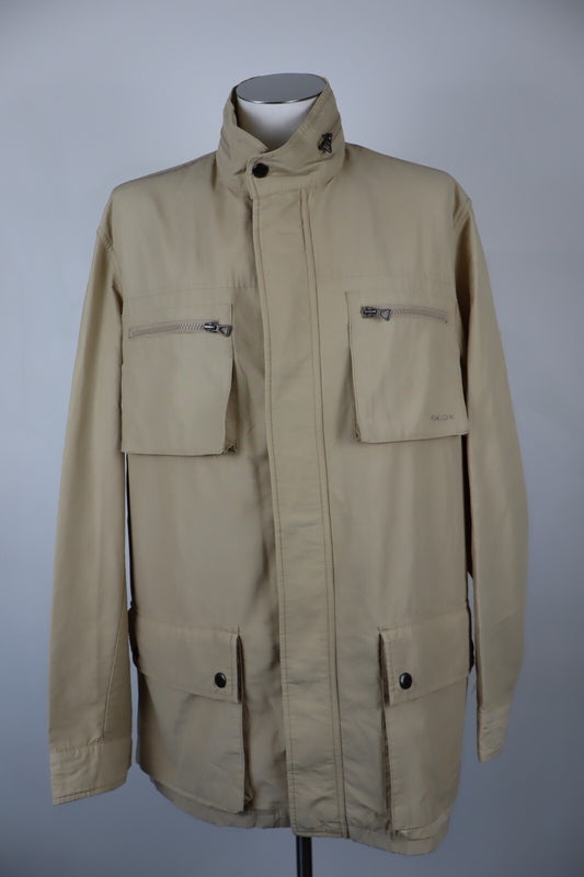 GEOX RESPIRA GIUBBINO LEGGERO UOMO Tg 54 MAN CASUAL GIACCA VINTAGE JACKET