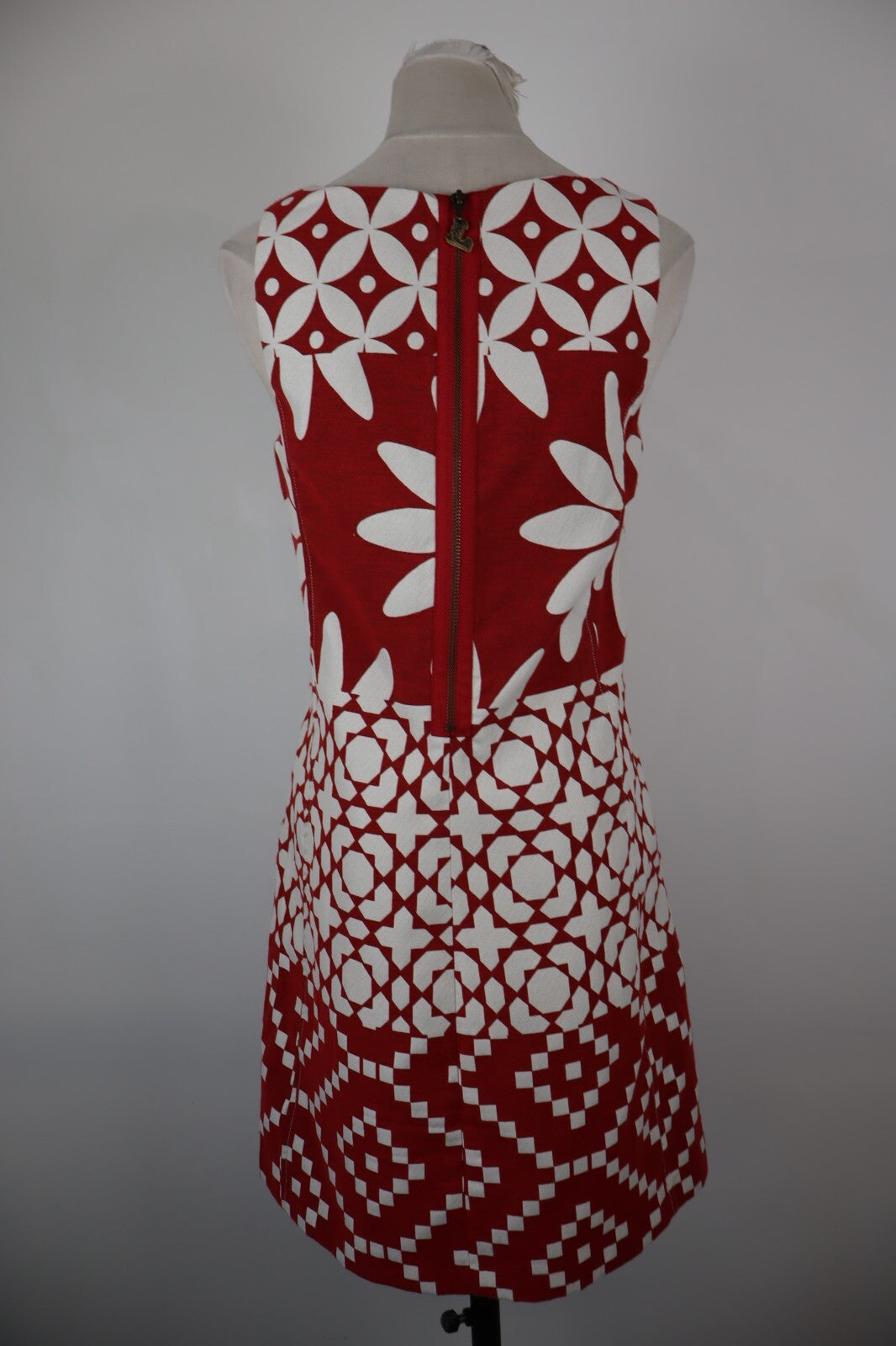 DESIGUAL VESTITO DONNA TG. 38  WOMAN CASUAL VINTAGE DRESS ABITO