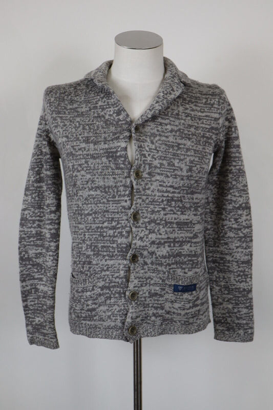 GUESS MAGLIONE CARDIGAN VINTAGE RAGAZZO Tg. 14 ANNI MAN SWEATER CASUAL LANA