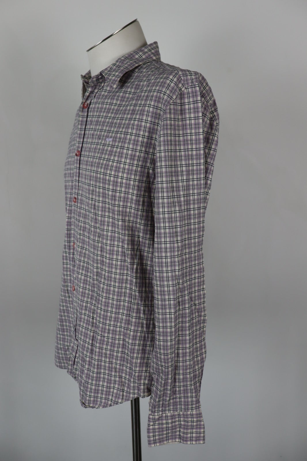 GAS CAMICIA UOMO TG. M MAN CASUAL COTONE VINTAGE SHIRT