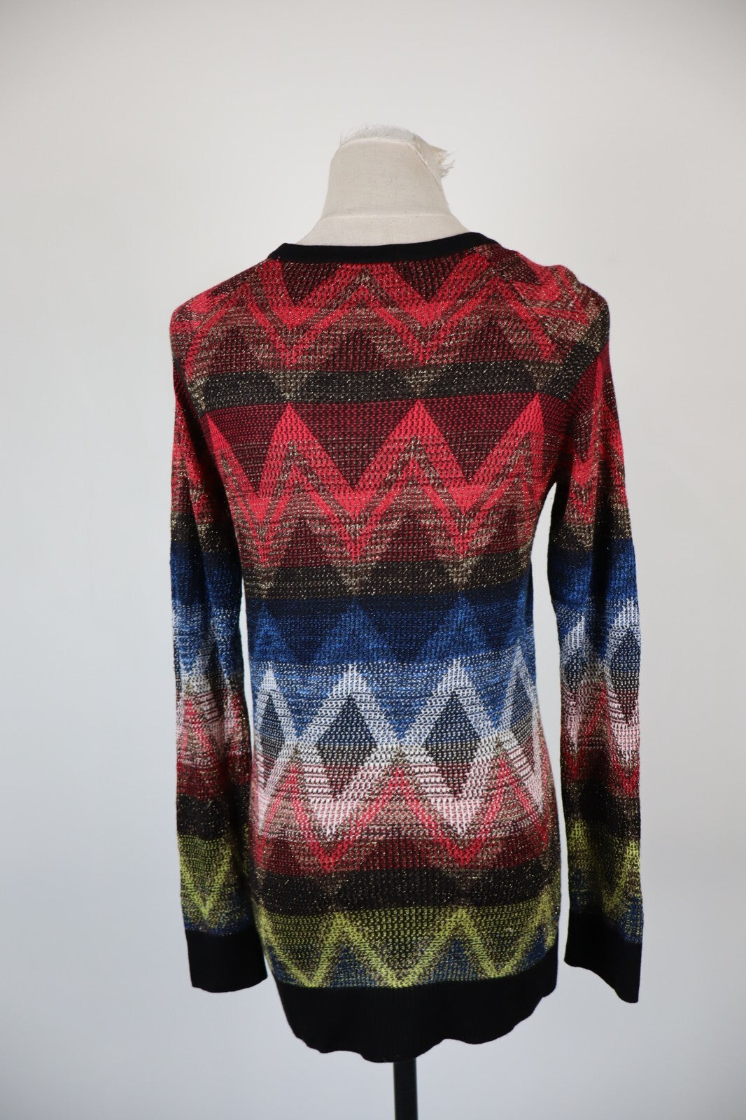 DESIGUAL MAGLIA DONNA TG. M WOMAN CASUAL VINTAGE T-SHIRT TOP COTONE COTTON