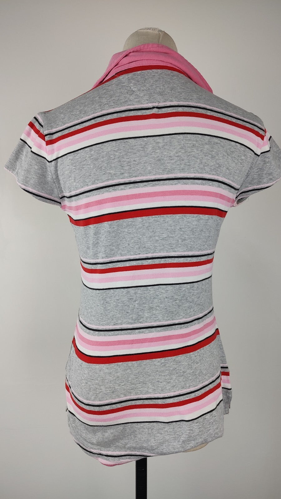 TOMMY HILFIGER POLO MAGLIA DONNA COTONE TG. S WOMAN COTTON SHIRT CASUAL VINTAGE