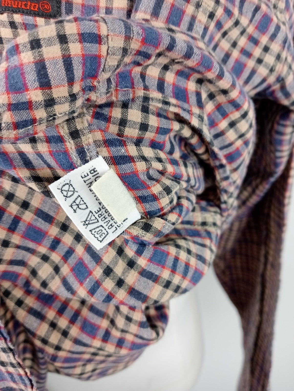 INVICTA CAMICIA UOMO COTONE COTTON TG XL MAN CASUAL VINTAGE SHIRT ITALY