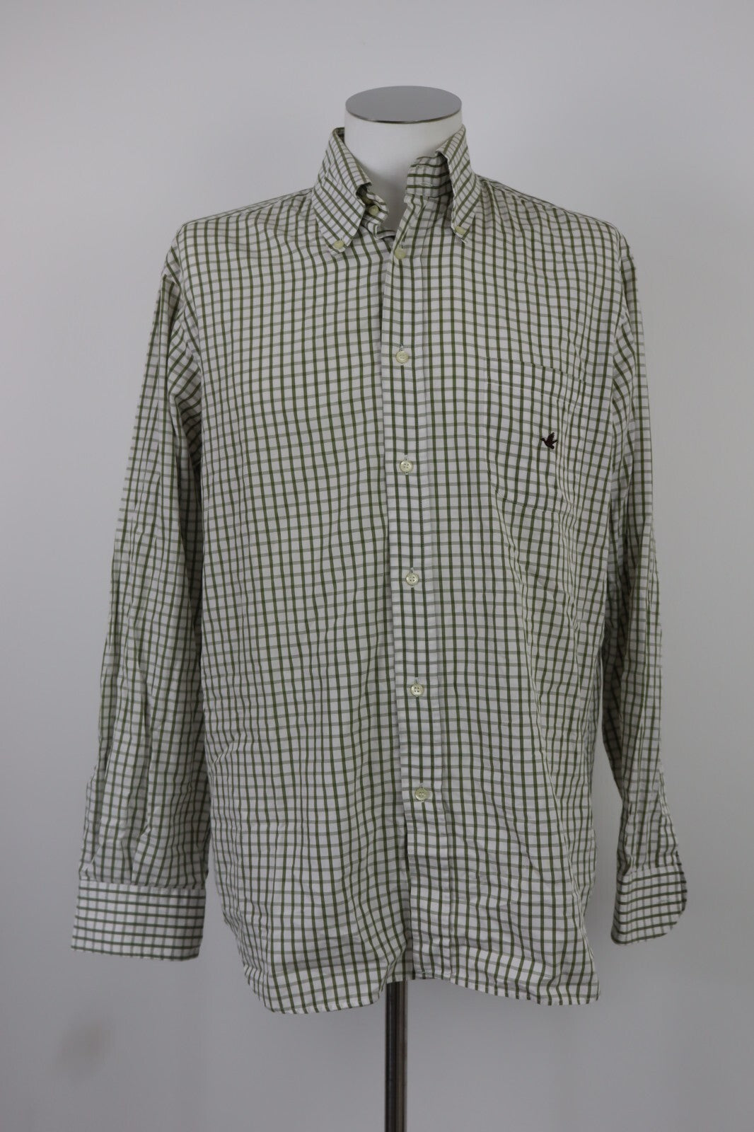 BROOKSFIELD CAMICIA UOMO COTONE TG. 42  MAN CASUAL VINTAGE SHIRT COTTON