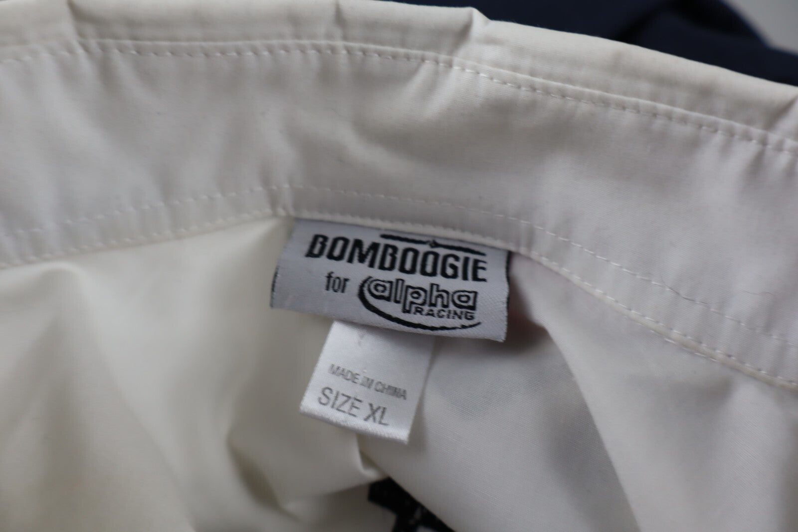 BOMBOOGIE PER ALPHA RACING BMW MOTORRAD CAMICIA SHIRT UOMO TG XL MAN SPORT MOTO