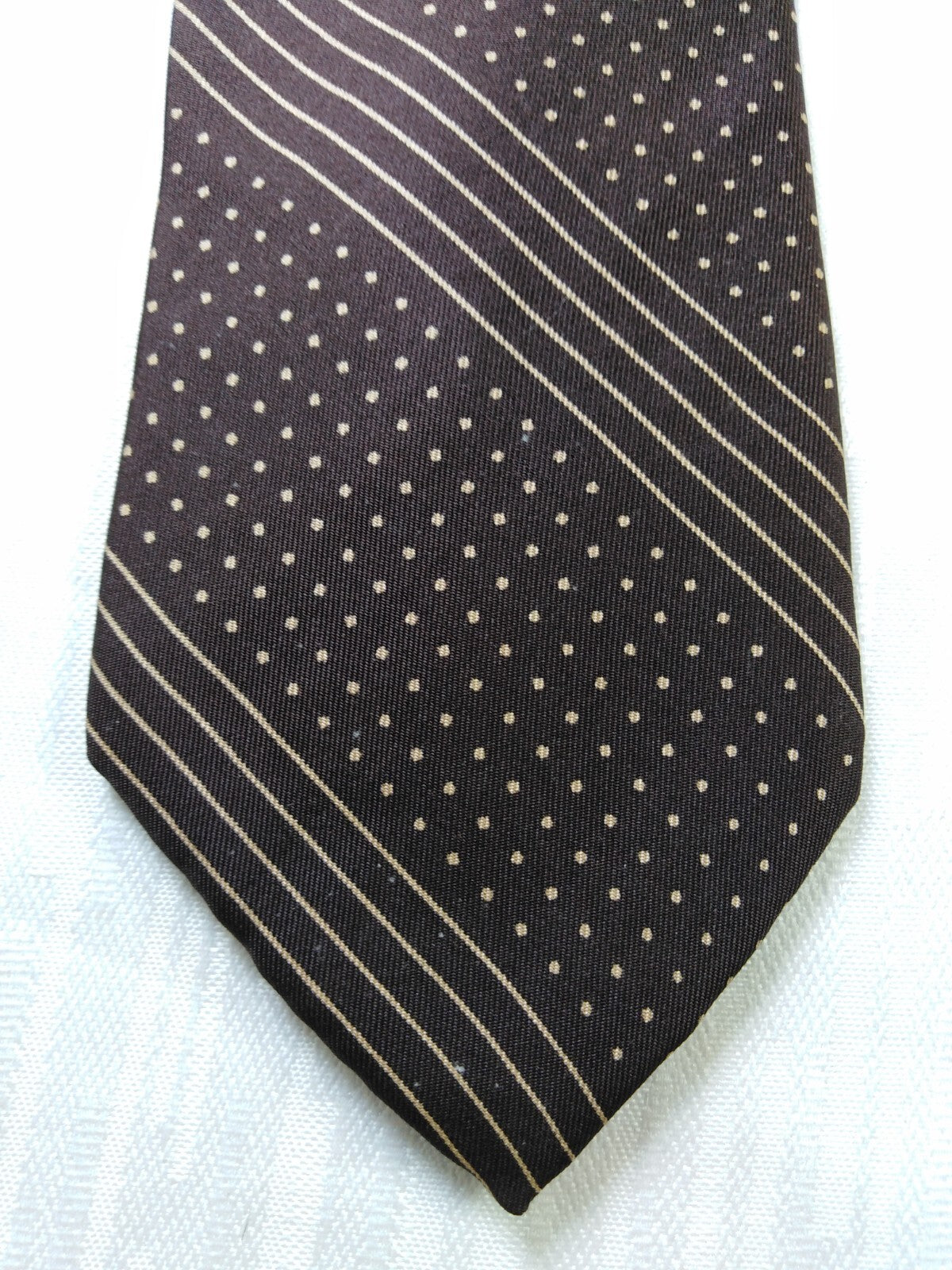 PROCHOWNICK 100% SILK TIE SETA CRAVATTA NECKTIE MADE IN ITALIA CLASSIC