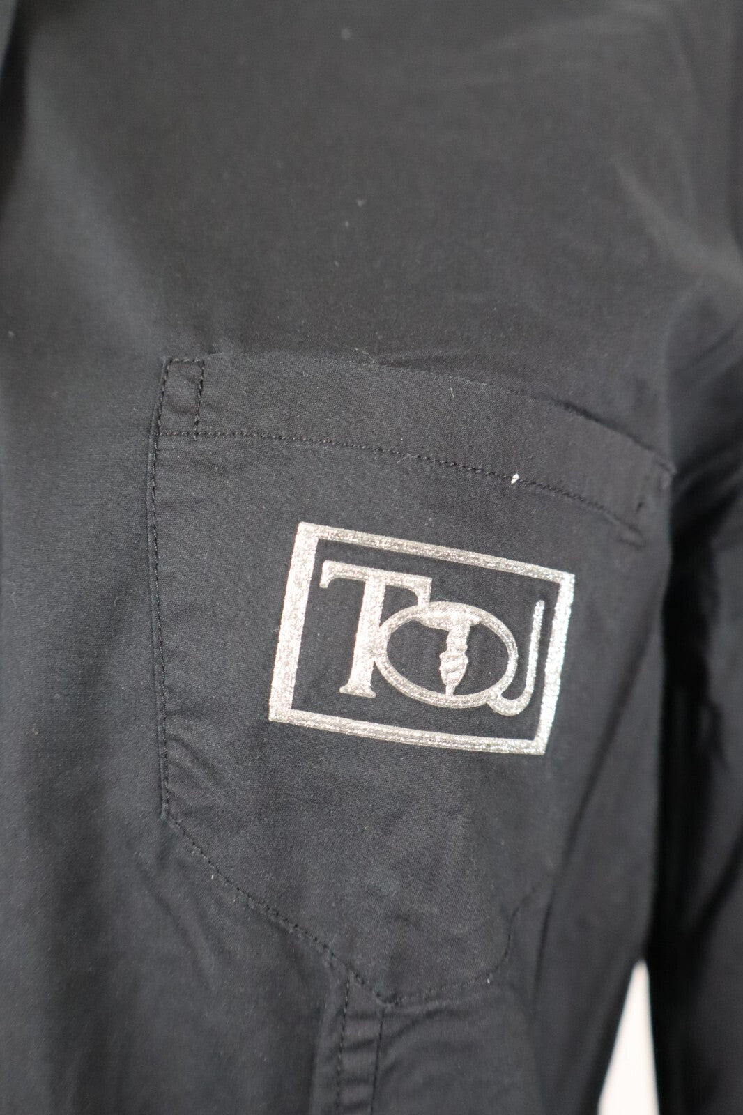 TRUSSARDI JEANS CAMICIA DONNA TG. L WOMAN SHIRT CASUAL VINTAGE COTONE