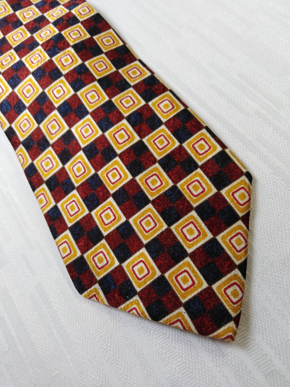 PACO RABANNE 100% SILK TIE SETA CRAVATTA NECKTIE MADE IN ITALY CLASSIC