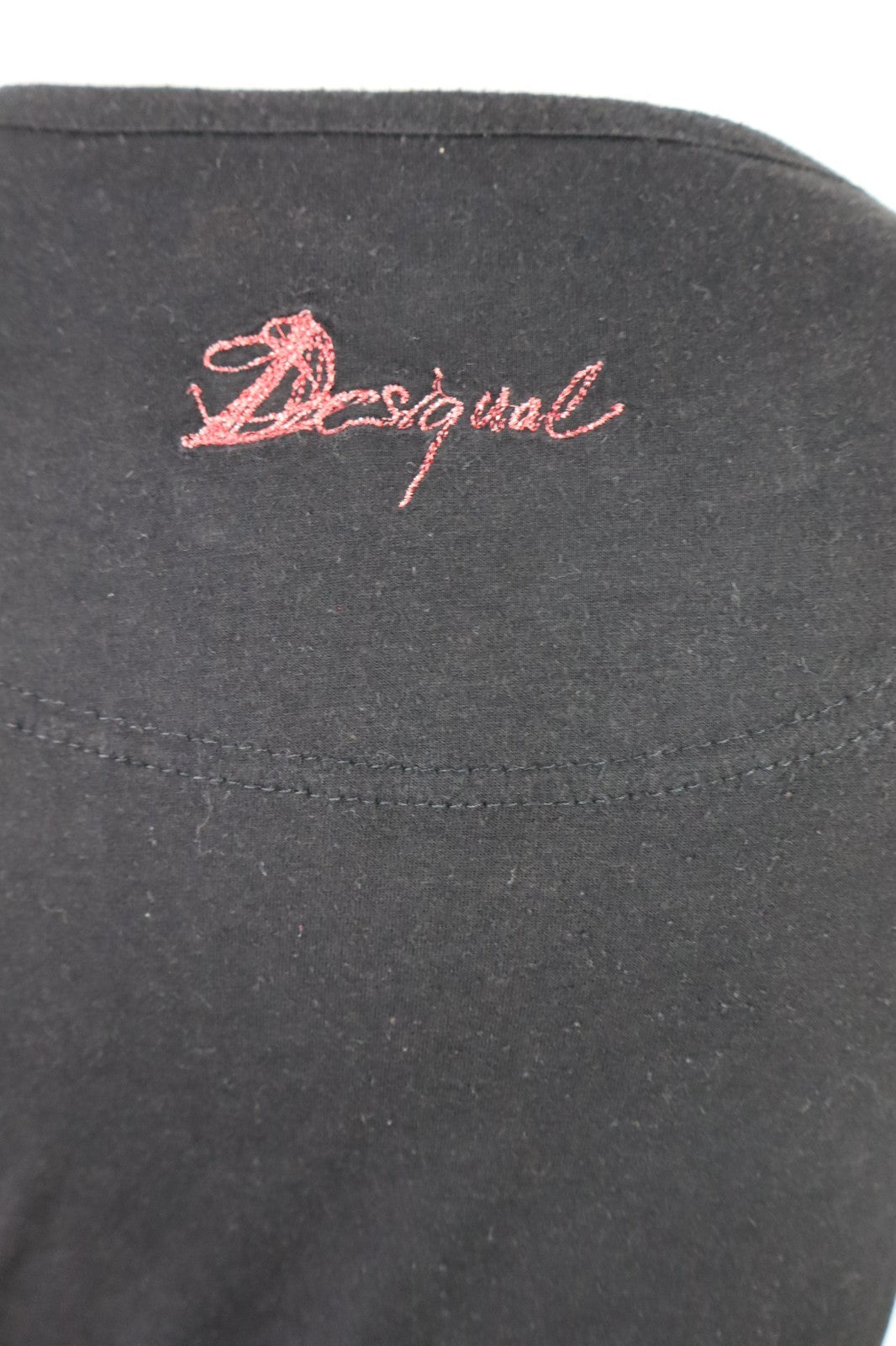 DESIGUAL MAGLIA DONNA TG. M WOMAN CASUAL VINTAGE T-SHIRT TOP COTONE