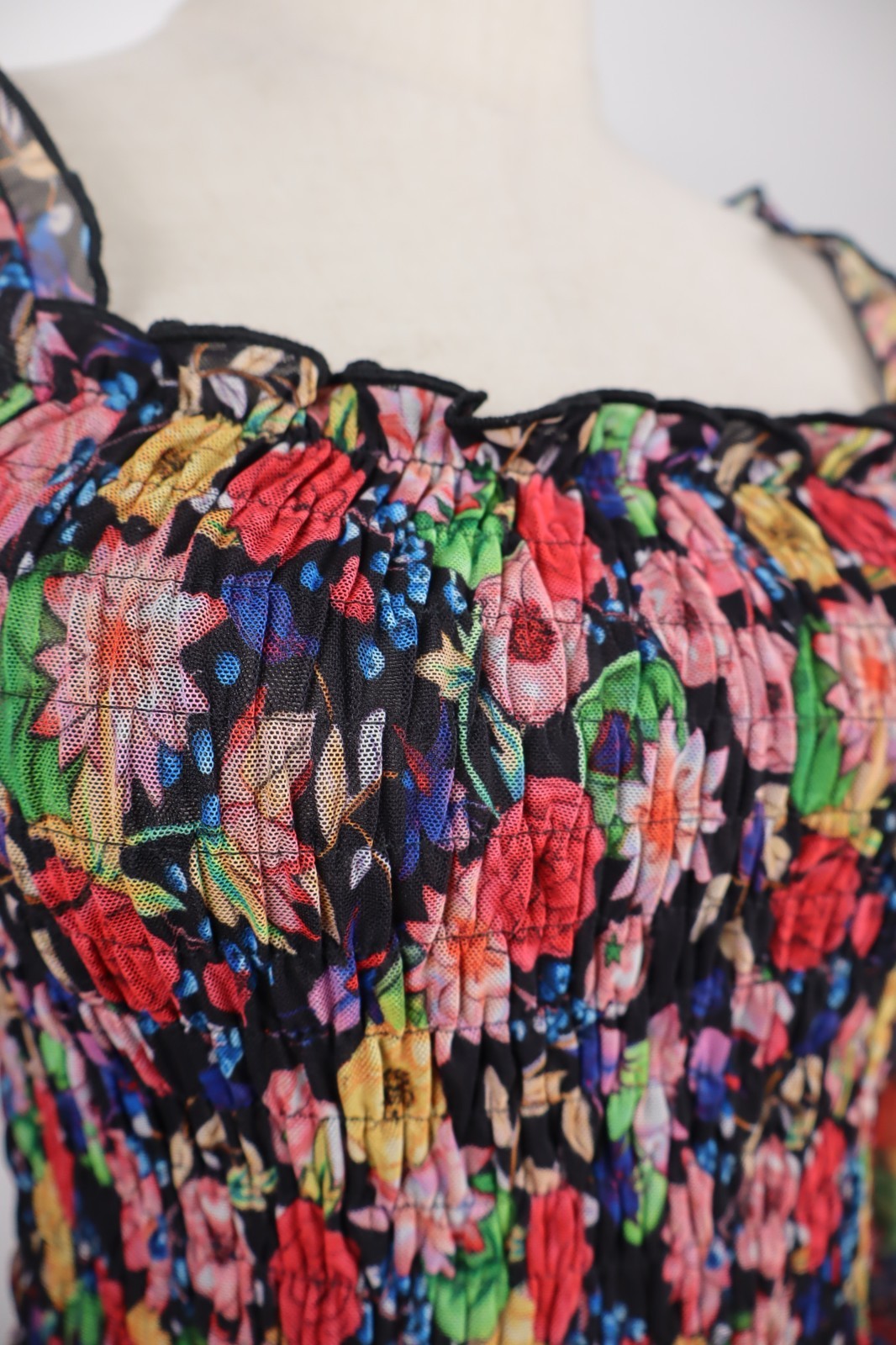 DESIGUAL MAGLIA MANICA LUNGA DONNA TG. S WOMAN VINTAGE T-SHIRT CASUAL VELATO