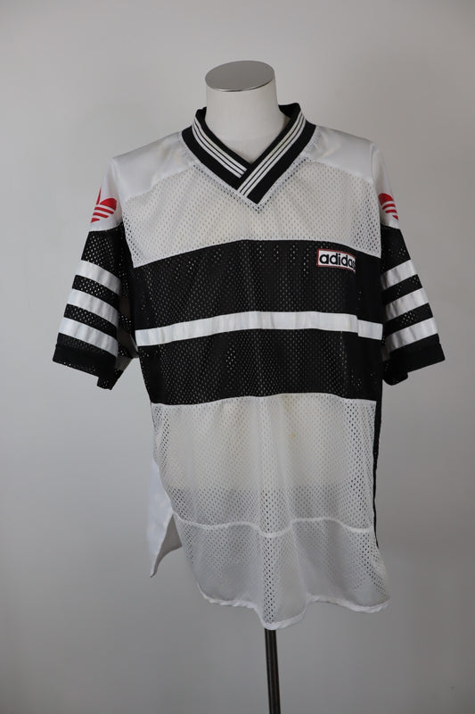 ADIDAS 3 STRIPES '80S MAGLIA SPORTIVA SPORT T-SHIRT UOMO Tg D 7  CASUAL VINTAGE