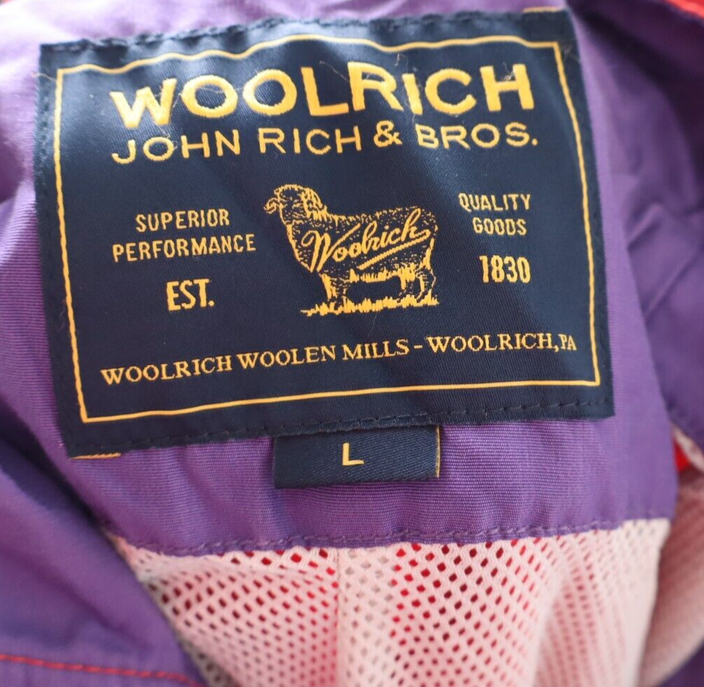 WOOLRICH GIUBBINO LEGGERO DONNA Tg L VINTAGE WOMAN JACKET CASUAL VINTAGE